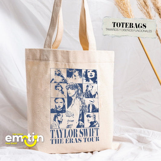 The Eras Tour Blue Poster Totebag