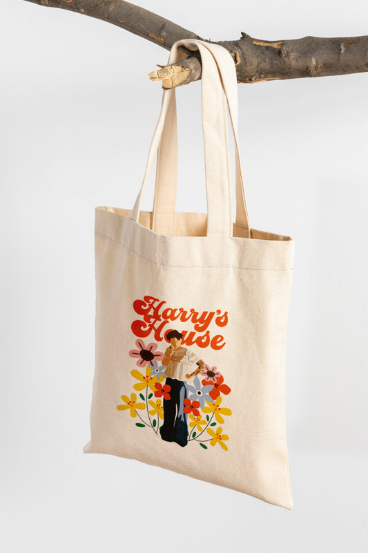 Harry Styles Illustration Totebag